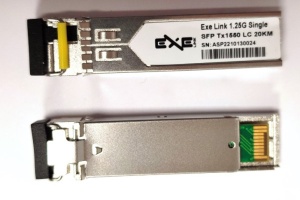 Exe Link Transceiver (optički modul), 1.25G BIDI SFP Tx1550nm/Rx1310nm LC 20km SM - Img 2