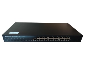 ExeLink SGX2528P upravljivi POE switch 24x10/100/1000 Base-T(POE/POE+), 4x1G/10 GE Base-X SFP+ porta, L2 - Img 3