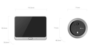 EZVIZ CS-DP2 2k (3WPFBS,3MP) Video interfon - Img 3