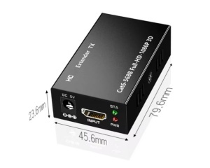 GEMBIRD DEX-HDMI-06 HDMI Ekstender 60m active - Img 3