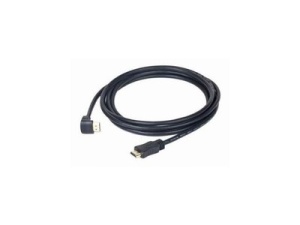 Gembird MONITOR Cable, High Speed HDMI 4K with Ethernet, HDMI/HDMI M/M, Gold Plated, 90 degrees angled connector, 3m CC-HDMI490-10