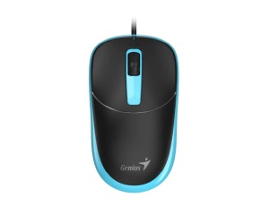 GENIUS DX-123 USB Optical crno-plavi miš - Img 3