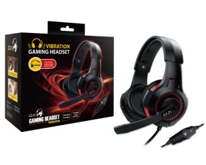 GENIUS HS-G600V crne slušalice sa mikrofonom i vibracijom - Img 2