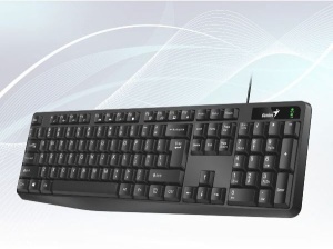 Genius KB-117, BLK, SER, USB