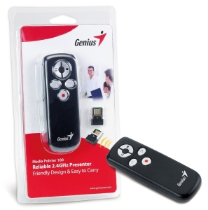 Genius Media Pointer 100 Prezenter USB 2.4GHz Pico Dongle - Img 2