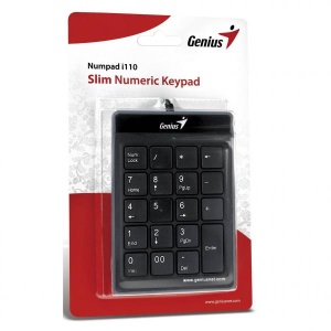 Genius NUMPAD 110 Tatatura numerička, Crna, USB - Img 3