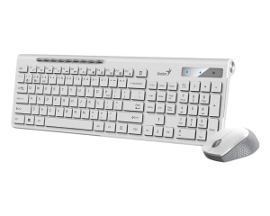 GENIUS SlimStar 8230 Wireless USB YU bela tastatura+ miš - Img 2
