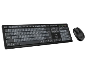 GENIUS Smart KM-8200 Wireless USB YU crna tastatura + miš * - Img 3