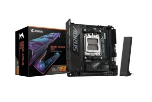Gigabyte AM5, AMD B850 Chipset, 2x DDR5 DIMM, PCIe UD Slot : PCIe 5.0 x16 slots with 10X strength for graphics card & Better Heat dissipation effect B850I AORUS PRO