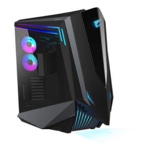 Gigabyte AORUS C700 GLASS, Support Motherboards up to E-ATX, Support 6pcs 2.5” and 4pcs 3.5”/2.5” drive bays, Up to 420mm Liquid Cooling Compatible, Support ARGB & PWM Connector Hub, With USB 3.0 x4 and USB 3.1 Gen2 Type-C x1 on I/O panel GB-AC700G *