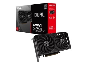Graficka karta ASUS DUAL-RX9060XT-16GT AMD/16GB/GDDR6/128bit/crna