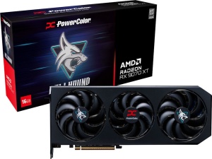 Graficka karta POWERCOLOR RX 9070 XT Hellhound AMD/16GB/GDDR6/256 bit/crna