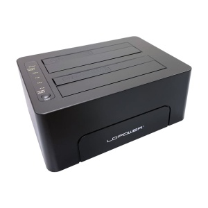 HDD DOCKING LC-DOCK-C-V2 USB3.1 Gen.1x1 2.5/3.5" HDD/SSD Black