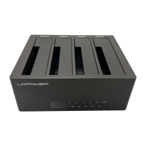 HDD Docking station USB 3.2 4xSSD/HDD LC-DOCK-U3-4B-V2 Beli *