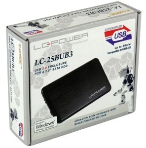 HDD Rack LC Power 2.5" LC-25BUB3 SATA Black USB3 *