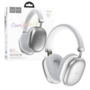 hoco. Bežične stereo slušalice, Bluetooth v5.3, 800mAh - W35 Max Joy Silver - Img 1