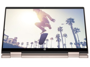 HP consumer HP Pavilion x360 Convertible 14-ek1009nm,Intel Core i5-1335U,8GB onboard,512GB PCIe NVMe M.2 SSD,14" IPS FHD 1920x1080 multitouch,Intel Iris X Graphics,Backlit,1 USB-C 3.2,2 USB-A 3.1,1 HDMI 2.1,BT 5.3,FP,FreeDOS,YU,Pale rose gold,2yw 8D8D5EA