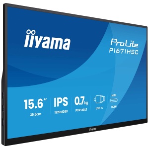 IIYAMA desktop P1671HSC-B! FHD, Speakerc , leather cover , B C P1671HSC-B1 - Img 3