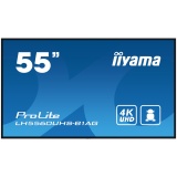 Iiyama ProLite LH5560UHS-B1AG55" Diagonal Class (54.6" viewable) LED-backlit LCD display digital signage with built-in SoC media player 4K UHD (2160p) 3840 x 2160 edge-lit black matte finish LH5560UHS-B1AG LH5560UHS-B1AG