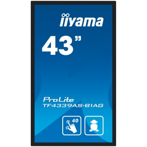 IIYAMA Prolite TF4339AS-B1AG Business Monitor - 108 cm (42.5"), 4K UHD (3840x2160), IPS LED, 60Hz, 8ms, 500 cd/m² TF4339AS-B1AG - Img 3