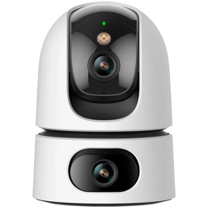 Imou Ranger Dual, Wi-Fi Pan&Tilt IP camera, 5MP+5MP, 1/3" progressive CMOS, H.265, 3.6mm lens, 0 to 355° Pan, field of view 87°, IR up to 15m, Micro SD up to 256GB, built-in Mic & Speaker, Human Detection, Smart tracking, 8x digital zoom. IPC-S2XP-10M0WED