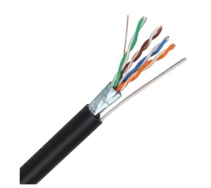Kabl FTP cat 6 CCA outdoor ExeLink sa čeličnom sajlom 305m