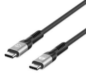 Kabl Manhattan 356381 USB-C M/M 3.1/8K/60Hz/Thunderbolt 4/40Gbps/PD/2m