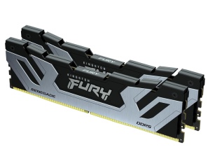 KINGSTON CUDIMM DDR5 48GB (2x24GB kit) 8400MT/s KF584CU40RSK2-48 FURY Renegade Silver XMP * - Img 3