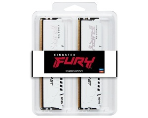 KINGSTON DIMM DDR5 64GB (2x32GB kit) 6000MT/s KF560C36BWEK2-64 FURY Beast White EXPO - Img 3