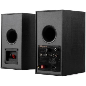 Klipsch Reference R-41PM Powered Bookshelf Speakers, Black, Pair 1066253 - Img 3