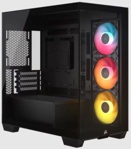 Kućište Corsair 2800X RS-R ARGB Panoramic Micro Case, CC-9011347-WW