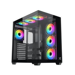 Kuciste XIGMATEK Aqua V Air ARGB Gaming Black EN48760