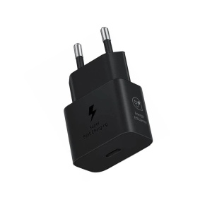 Kućni punjač Fast 25W Type C bez kabla crni