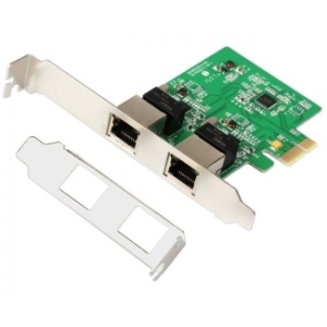 LAN Mrezna Kartica E-Green PCIEx 2-ports Gigabit Ethernet