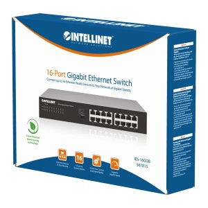 LAN switch Intellinet 561815 10/100/1000 16port/metalni/rackmount - Img 6