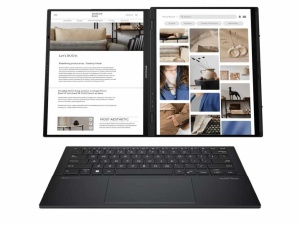 Laptop ASUS ZenBook Duo UX8406MA-PZ051W Win11 Home/14"OLED WQXGA/U9-185H/32GB/2TB SSD/futrola/siva - Img 3