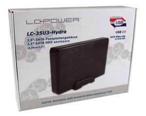 LC-Power 3,5" HDD-Case LC-35U3-Hydra USB 3.0 - Img 3