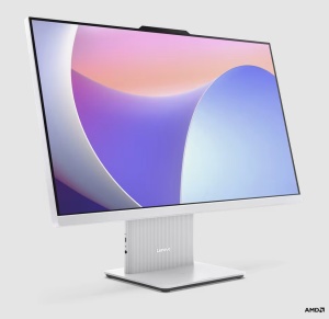 Lenovo IdeaCentre AIO 27ARR9 All-In-One (Cloud Grey) 6-Core 4.55GHz/19MB, 16GB DDR5, 512GB-SSD-NVMe, 300n 99%-sRGB IPS, AMD Graphics, WebCam IR & 5.0MP, GLan, WiFi6, BT5.2, Harman, Wireles Ryzen 5 7535HS 27.0" FHD (1920x1080) Radeon 660M F0HQ00B0YA