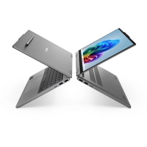 Lenovo IdeaPad 5 2-in-1 14AHP11 (Luna Grey, Aluminium Top) 8-Core 5.1GHz/24MB 16GB 512GB-NVMe 14" WUXGA (1920x1200) TOUCH IPS 400n GL DigitalPen 1080p Graphics, WiFi6 Backlite HDMI USB-C/DP SD BT5.4 60Wh DOS NO PW Ryzen 7 250 Radeon 780M 83UJ0026YA