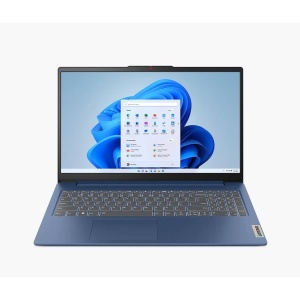 Lenovo IdeaPad Slim 3 15AMN8 (Arctic Grey) 4-Core Ryzen 5 40 4.3GHz/6MB 8GB DDR5 512GB-SSD 15.6" FHD (1920x1080) AG 720p Radeon-610M Graphics WiFi6 HDMI SD BT5.2 TPM2.0 USB-C/DP NumPad 47Wh 1.62kg DOS 3YW 82XQ01DEYA+PWR-R