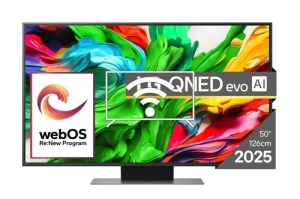 LG LG 50'' (127 cm) 4K HDR Smart QUNED TV, 2025 50QNED86A3C