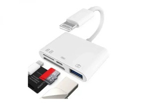 Lightning citac kartica 4u1 1*USB3.0+1*SD+1*TF+1*TIP C