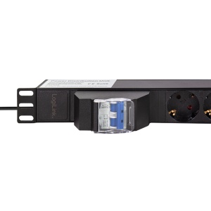 Logilink PDU 6 x šuko CEE 7/3, 2.0m, sa duplim osiguračem - Img 3
