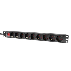 Logilink PDU 9 x šuko CEE 7/3, 2.0m, sa prekidačem - Img 2