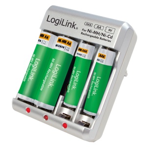 Logilink Punjač baterija za Ni-MH/Ni-Cd AA/AAA/9V - Img 3