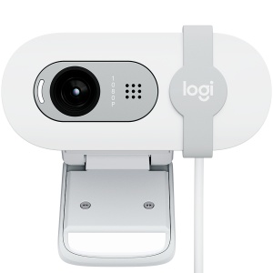 LOGITECH Brio 100 Full HD Webcam - OFF-WHITE - USB 960-001617