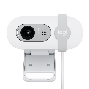 Logitech Brio 100 Full HD Webcam - Off-White - USB - Img 2
