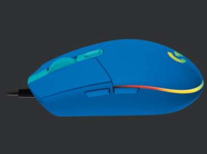 Logitech G102 Lightsync Gaming Wired Mouse, Blue USB - Img 2