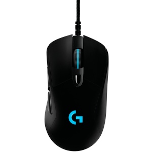 LOGITECH G403 HERO LIGHTSYNC Corded Gaming Mouse - BLACK - USB - EER2 910-005632