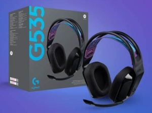 Logitech G535 Lightspeed Wireless Gaming Headset, Black - Img 3